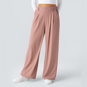 Halara Flex™ High Waisted Pocket Wide Leg Waffle Work Pants